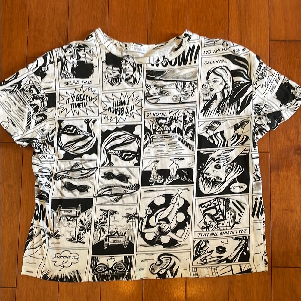 Zara Graphic Print Shirt